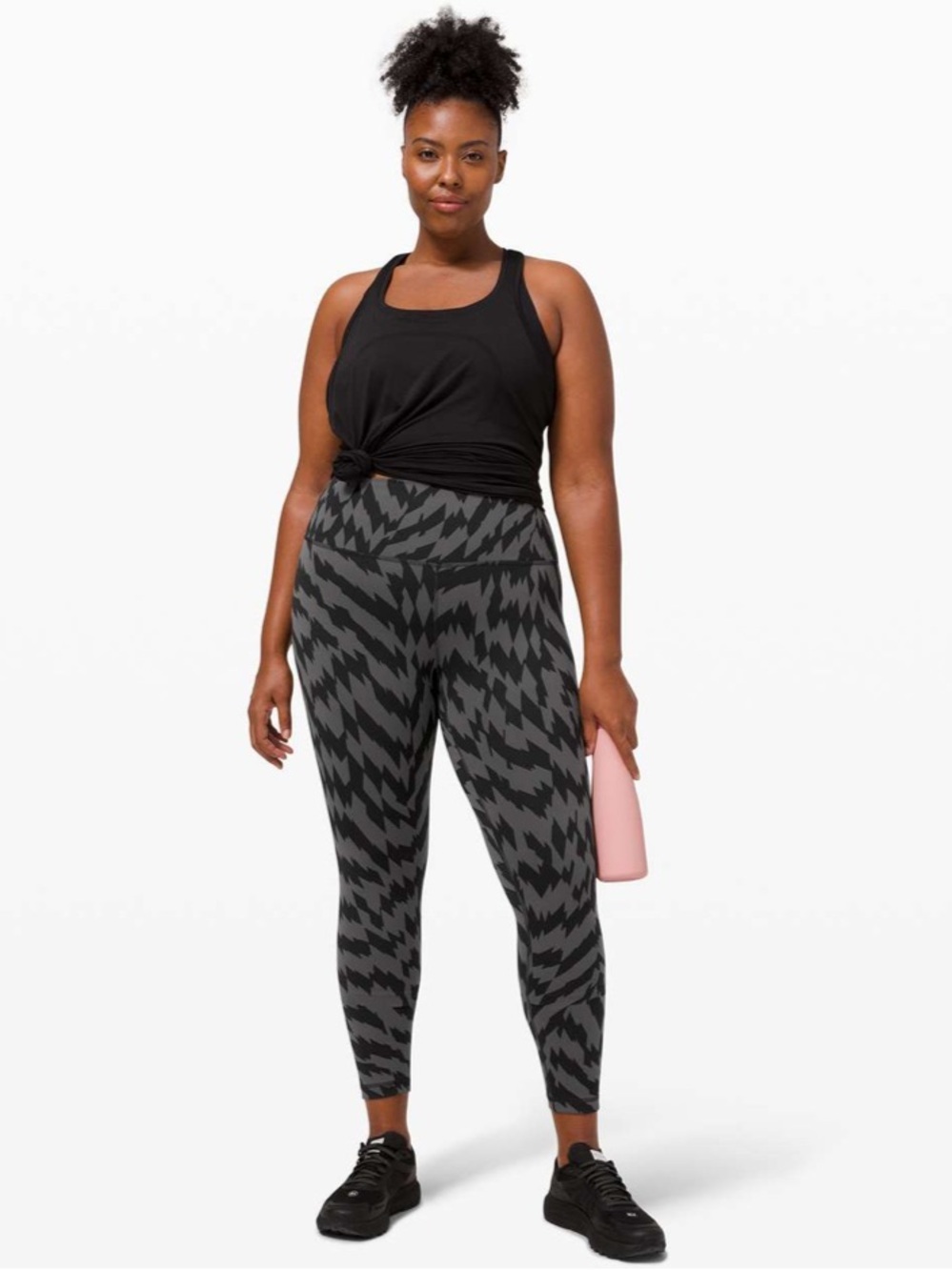 Lululemon Wunder Train High-Rise Tight 25"
Voltage Graphite Grey Black